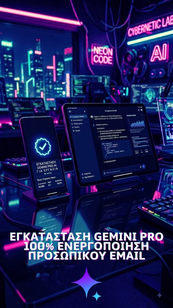 Υπηρεσία Setup & Ενεργοποίησης Gemini Pro AI
