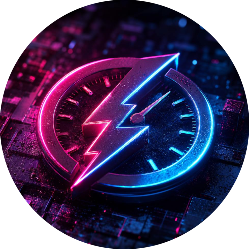 A 3D clock with a hurricane on the top.